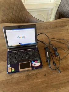 Asus Eee PC 901 BLAU INTEL Atom Dolby Sound Windows Xp SSD KleinNotebook TOP - Bild 1 von 14