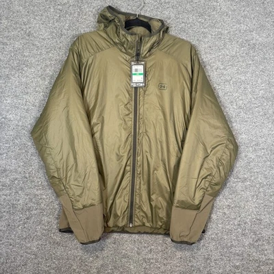 Chaqueta Under Armour Para Hombres Grande GreenStorm Chaqueta Aislada Capucha Puffer NUEVA Foto 1 de 4