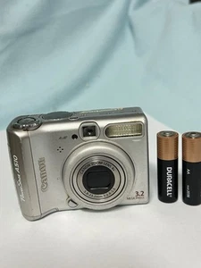 Canon PowerShot A510 3.2MP Digital Camera - Silver - Picture 1 of 4