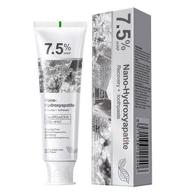 Dentifricio 7,5% Nano Hydrossiapatite Senza Fluoro per Sbiancamento Denti DNH -