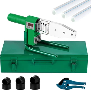 Plastic Water Pipe Welder with 0.79/0.98/1.26'' Die, 110V Plastic Pipe Welding T - Picture 1 of 12