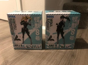 Lot de 2 figurines Kaiju n°8 Luminasta KIKORU SHINOMIYA MINA ASHIRO Japon neuves - Photo 1/11