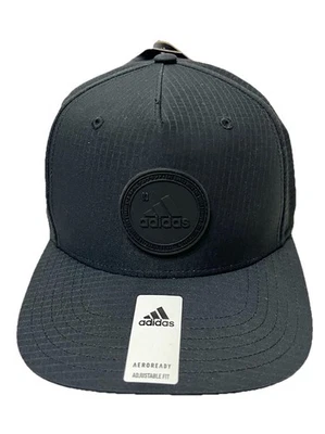 ADIDAS Affiliate II Mens Cap Aeroready High Crown Structured Snapback Hat NEW - Image 1 of 4