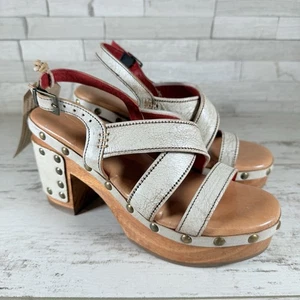 BED STU VERMITTLUNG SANDALEN LEDER SCHMETTERLINGSDETAIL NEKTAR LUX GRÖSSE 7,5 US - Bild 1 von 15