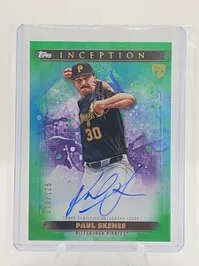 2024 Topps Inception Paul Skenes RC Auto /125 Rookie Pirates - Bild 1 von 2