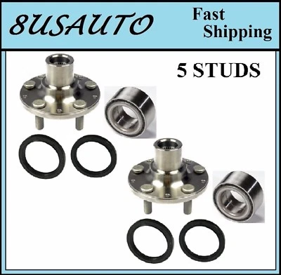 Front Wheel Hub & Bearing & Seal Fit SUBARU LEGACY 1990-2004 (PAIR) - Image 1 of 4