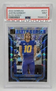 2022 Panini Donruss - The Elite Series #ES-11 Justin Herbert - Picture 1 of 2
