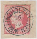 Hannover Nr. 14 gestempelt besserer K1 Wellingholzhausen auf Briefstück