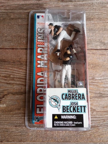 McFarlane CABRERA & BECKETT, WILLIS, LO DUCA, BURNETT Florida Marlins figures Cover