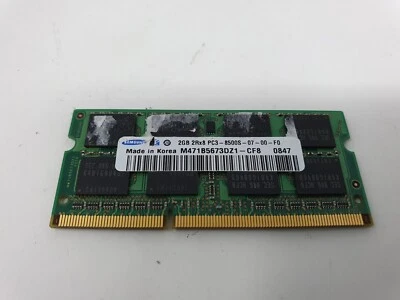 Acer Aspire 5738Z RAM Memory 2GB PC3-8500S DDR3 Samsung M471B5673DZ1-CF8 Genuine - Image 1 of 4