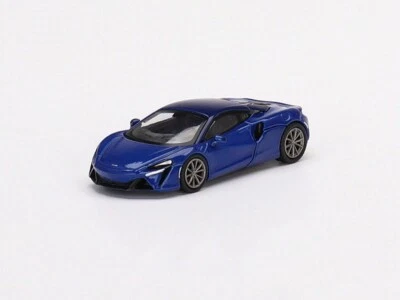 McLaren Artura 火山蓝色 (Mini GT) 压铸 1: 64 型号 - MGT00430 — 第 1/3 张图片