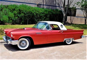 THUNDERBIRD - FORD 1957 - REFRIGERATOR PHOTO MAGNET 3"-5" - Picture 1 of 3
