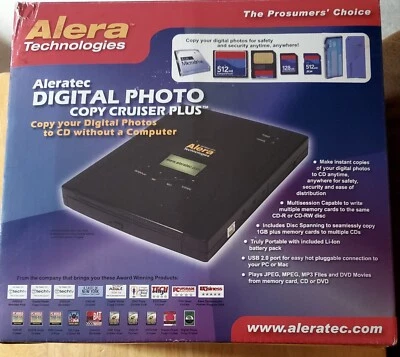 Alera Technologies 310102 Digital Photo Copy Cruiser and External CD Writer - Image 1 of 4
