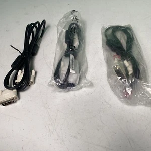 3x Dell 507A2 6FT DVI-D Male monitor Graphics cable 50.7A2A0.041-R Inspiron 1000 - Picture 1 of 3