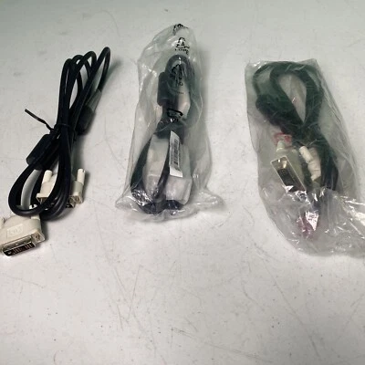 3x Dell 507A2 6FT DVI-D Male monitor Graphics cable 50.7A2A0.041-R Inspiron 1000 - Image 1 of 3