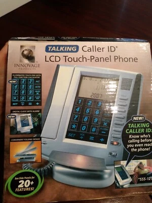 Innovative Products Talking Caller ID ЖК-дисплей сенсорная панель телефон 20+ функций - Изображение 1 из 4