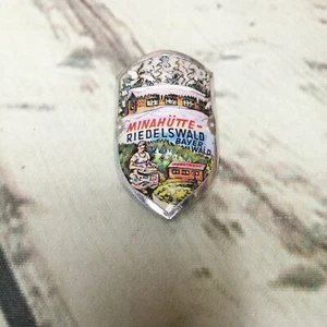 Stocknagel Stockschild Minahütte - Riedelswald Bayerischer Wald Neu 4,1 x 2,5 cm - Bild 1 von 2