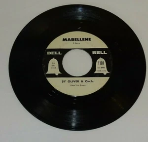 45 'Maybelline & I Want You to be My Baby' by JIM BROWN, Sy Oliver & Orch, 50's - Imagen 1 de 2