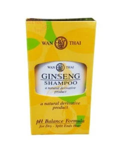 WAN-THAI GINSENG SHAMPOO Natural Derivative Product For Dry-Split Ends Hair 90ml - Picture 1 of 4
