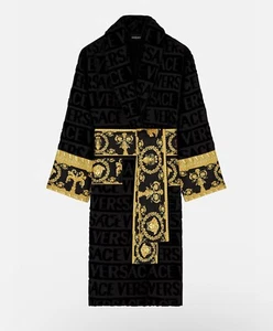 Versace Baroque Bathrobe Size Large 100% Authentic - Picture 1 of 5