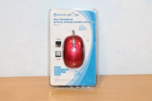 KINYO .. MINI SOURIS OPTIQUE USB PS2 800dpi .. ROUGE ..Ref: ME-2112 * NEUF - Photo 1/1