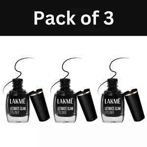 Lakme Insta-Liner eyeliner resistente all'acqua 9 ml (confezione da 3) - Foto 1 di 7