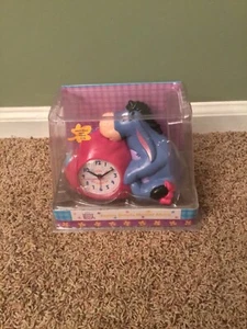 Disney Winnie The Pooh Eeyore Quartz Musical Alarm Clock - Picture 1 of 6