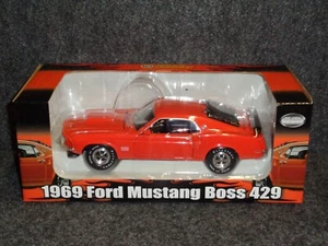 NAPA FIRESTONE 1969 FORD MUSTANG BOSS 429 DIECAST HOT ROD CROWN PREMIUMS 1:24th - Picture 1 of 7