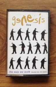 GENESIS - CASSETTE TAPE - LIVE/THE WAY WE WALK (VOLUME ONE: THE SHORTS) - Picture 1 of 4