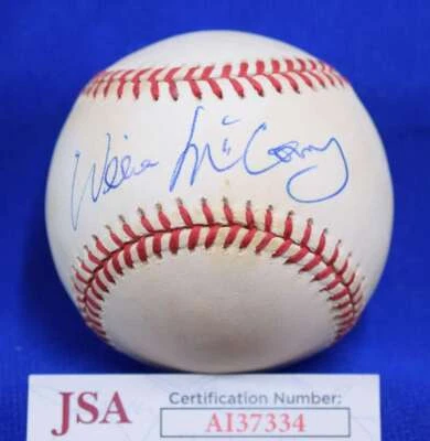 Willie McCovey JSA COA Autograph National League Signed Baseball - Image 1 of 2