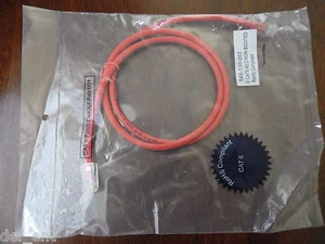 Cable de 3 ft sin arrancar RoHS Complaint Cat6 con parche rojo - Imagen 1 de 4
