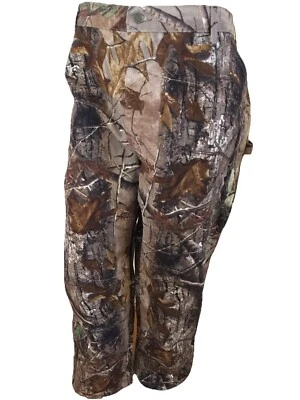 NUEVO CON ETIQUETAS CARHARTT 42x30 Hombres B235 Gorra Trabajo Camuflaje AP Realtree Pelele Camuflaje Foto 1 de 4