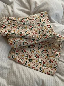 Target Cotton Sheet Set Ladybugs And Flowers Twin Size 100% Cotton - Picture 1 of 1