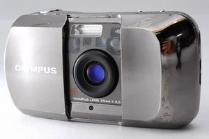 [Near MINT] OLYMPUS μ mju stylus LIMITED Point & Shoot Metallic Camera JAPAN - Picture 1 of 17