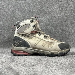 Oboz Wind River III B-Dry Mens Sz 8.5 Brown Leather Waterproof Hiking Boots Used - Picture 1 of 13