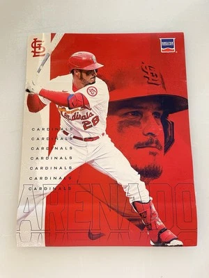 St. Louis Cardinals Nolan Arenado 8x10 Decal and Baseball Card - Image 1 of 3