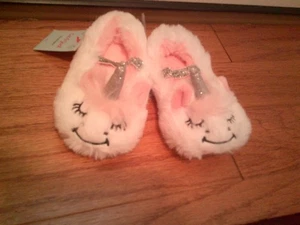Cat & Jack Unicorn Slippers Toddler Girl’s 12-24M NWT - Picture 1 of 3