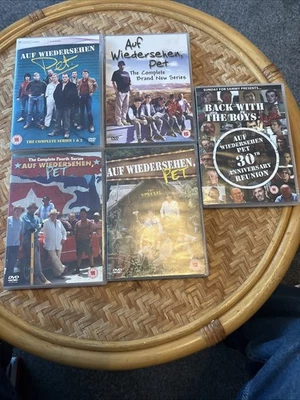 Auf Wiedersehen Pet Series 1,2,3,4,Special & 30th Anniversary DVDS-VGC - Image 1 of 4