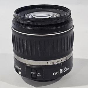 Canon DSLR Lens EFS 18-55M F/3.5-5.6 IS II SCRATCHED UNTESTED AS IS SEE PHOTOS - Picture 1 of 3