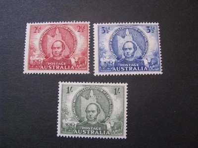 Australia Stamp Set Scott # 203-205...Free International Shipping - Image 1 of 4