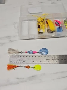 6Pcs Fishing Lures Spinnerbaits hand crafted high quality materials-As Shown - Picture 1 of 12