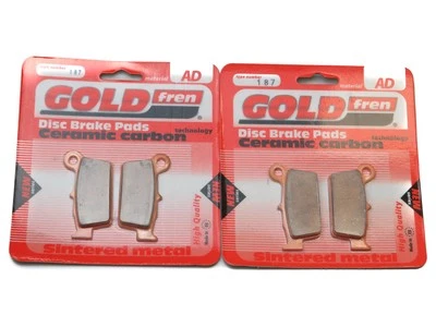 Pastillas de freno delanteras y traseras para T.M. MX 100 JMR 2019-2021 Foto 1 de 2