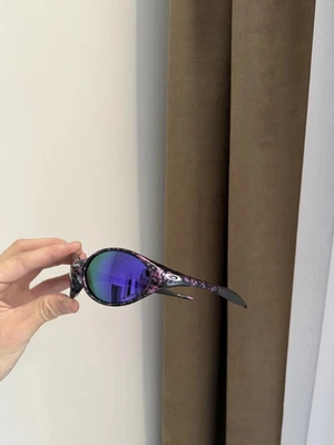 Gafas de sol vintage Oakley Eye Jacket X Brain Dead púrpura goteo bombo Y2K GORPCORE Foto 1 de 4