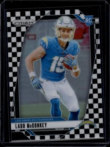 2024 Panini Prizm Ladd McConkey #365 Scacchiera RC - Foto 1 di 2