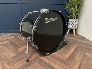 Bajo Premier Olympic 22"x16" / Kick Drum / Negro #OA170 - Imagen 1 de 8