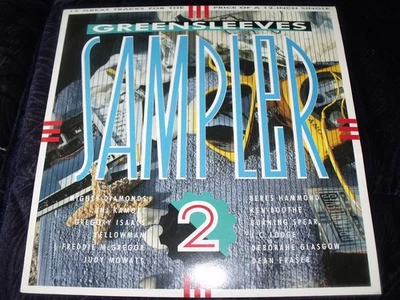 Greensleeves Sampler 2 (LP) Vinyl Record 1988 GREZ 2 ~ Various Artists - Image 1 of 2