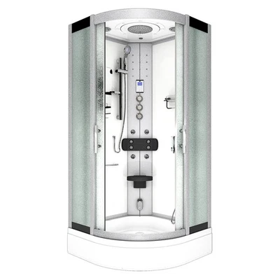 AcquaVapore Duschkabine Komplettdusche Fertigdusche Dusche D46-60M1-ALL 100x100 - Bild 1 von 4