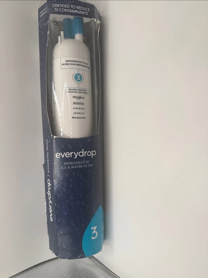 Filtro refrigerador EVERYDROP 6 meses ICE & WATER #3 Whirlpool, Maytag Amana + Foto 1 de 1