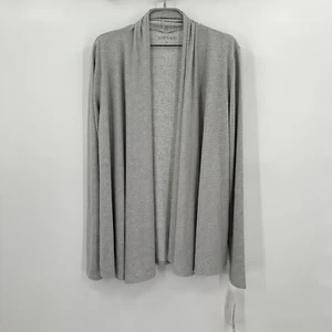 Softies 27" Cascade Dream Cardigan with Thumbholes in Heather Gray size S/M NWT - Picture 1 of 7