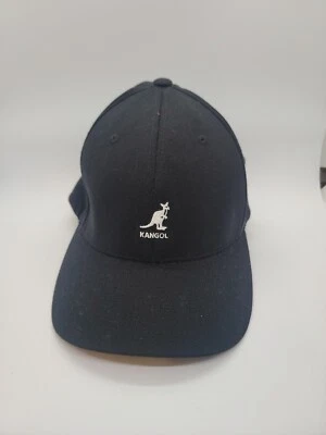 Kangol Baseball Cap Wool Flexfit Classic Color Black Size L/XL Hat - Imagem 1 de 2